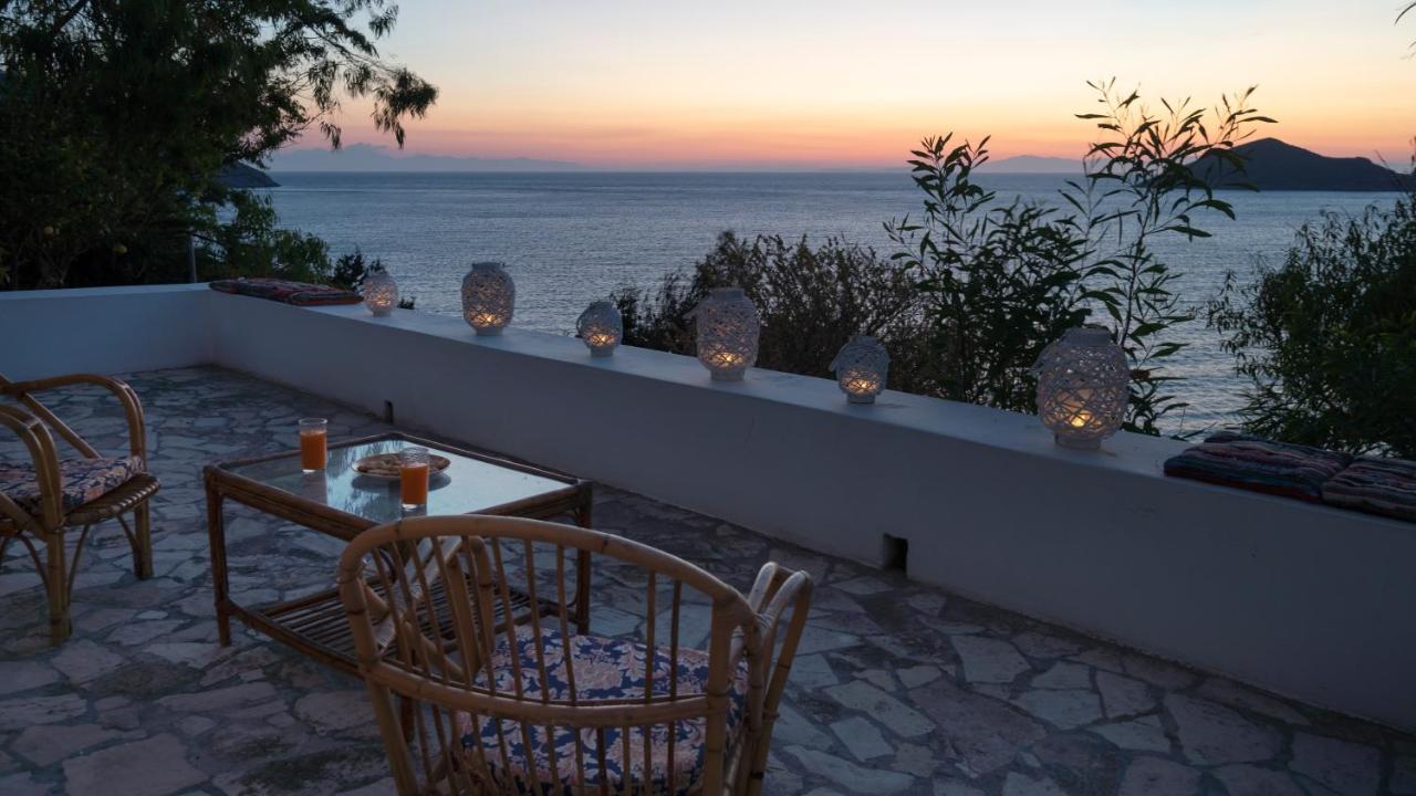 Ivi Beach Front Villa, Leros Vromolithos Екстер'єр фото