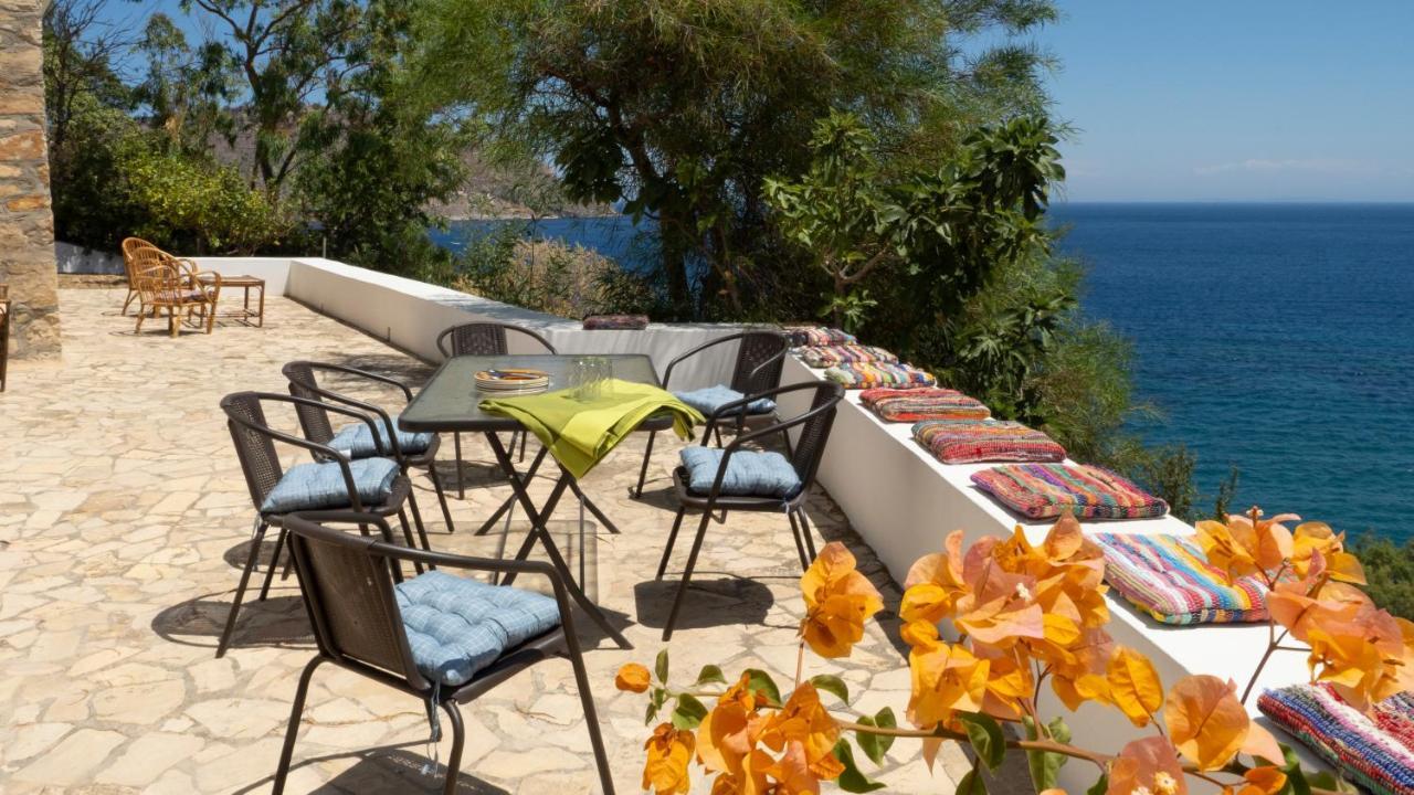 Ivi Beach Front Villa, Leros Vromolithos Екстер'єр фото